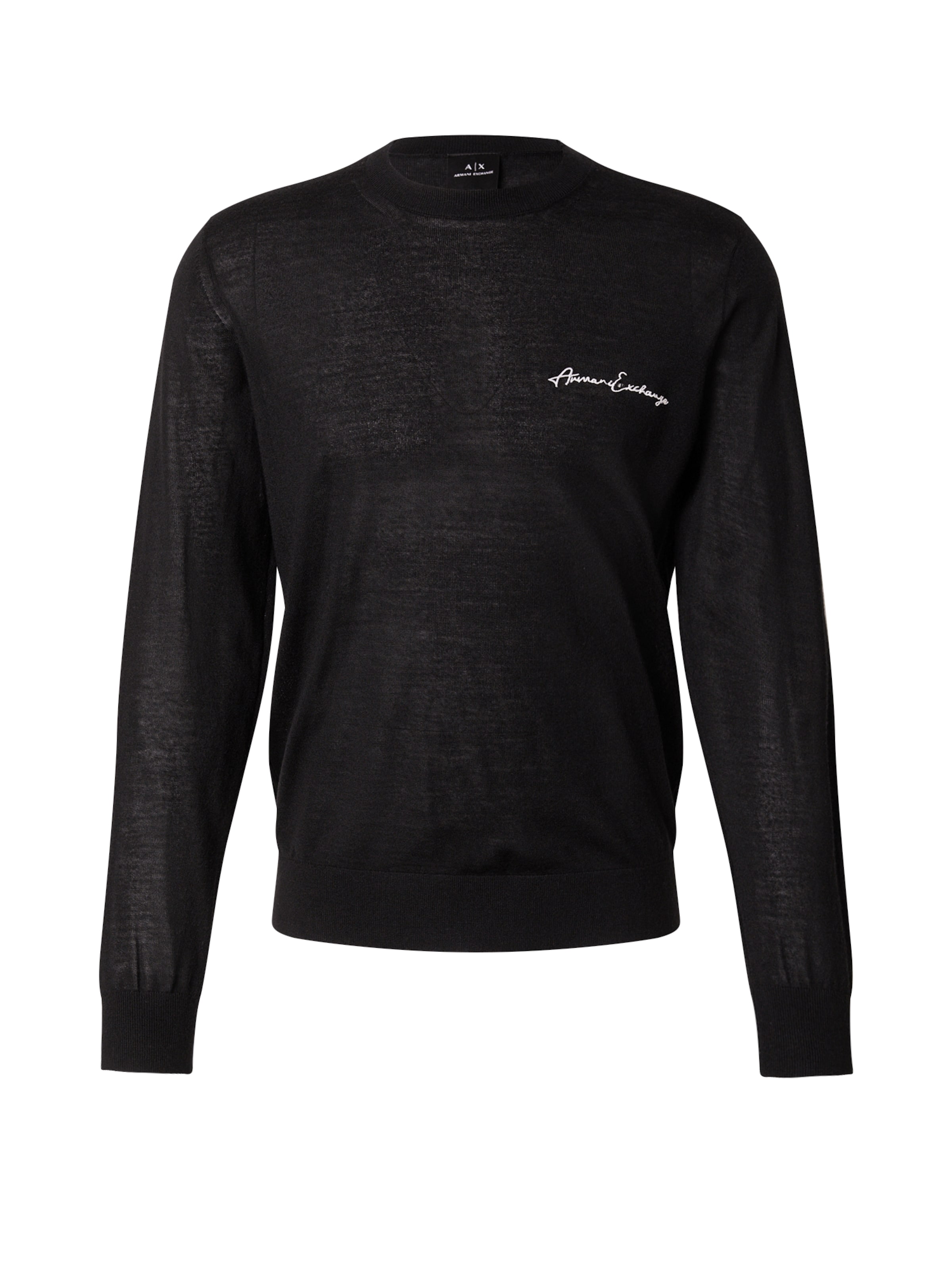 ARMANI EXCHANGE Pullover in Schwarz: Vorderseite