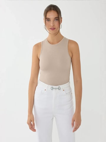 Hiccup Top in Beige