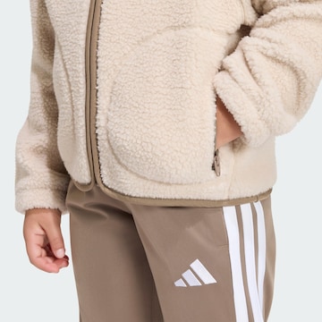 ADIDAS SPORTSWEAR Functionele fleece jas in Beige