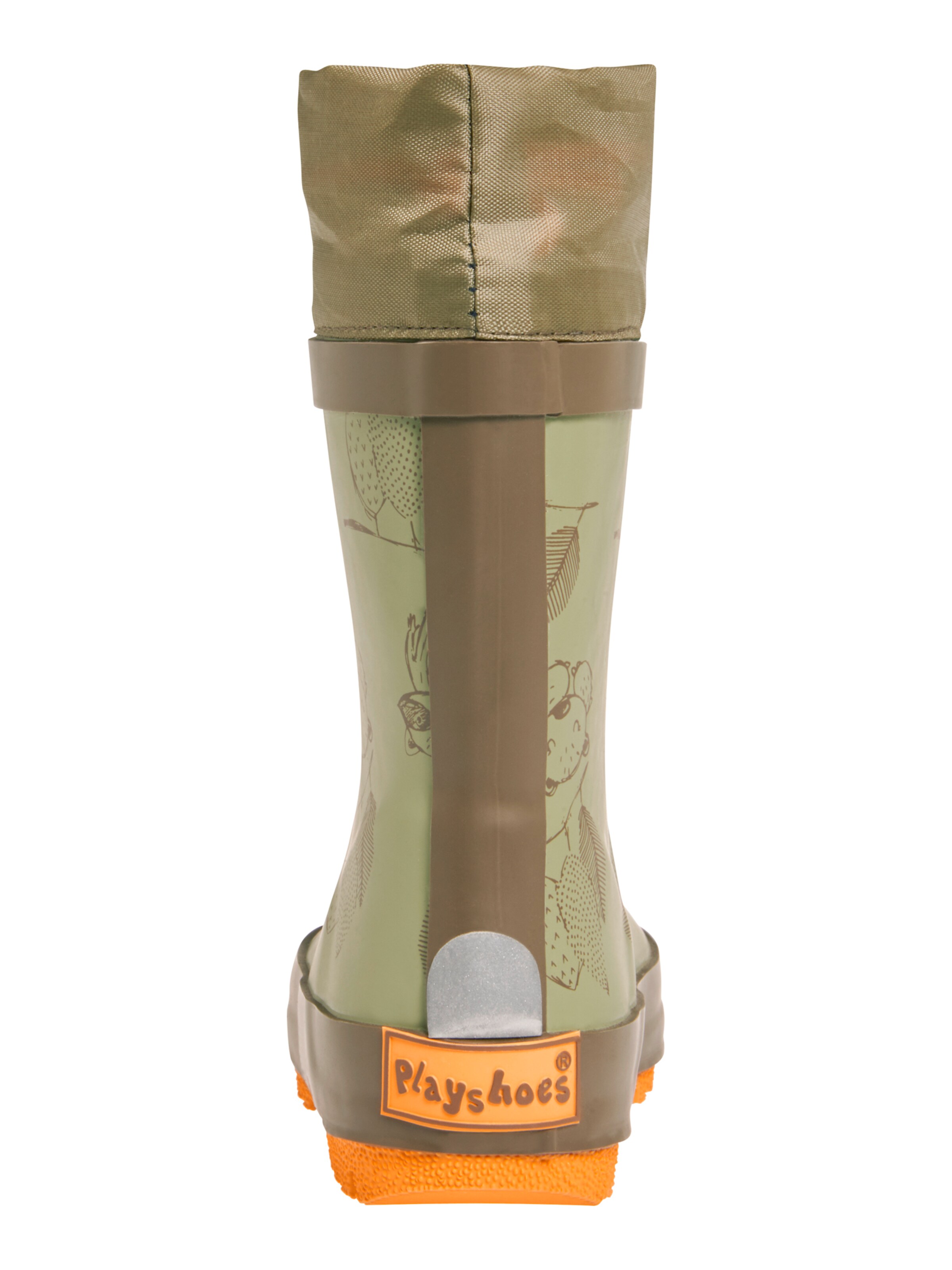 PLAYSHOES - Bota de borracha em verde