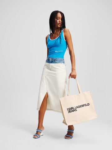 Gonna di KARL LAGERFELD JEANS in blu