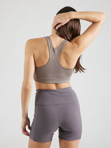 Girlfriend Collective - Bustier Sujetador deportivo 'Float Lola' en marrón