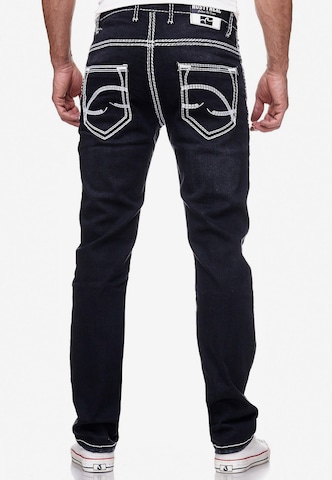 Rusty Neal Regular Jeans 'LEVIN 7' in Black