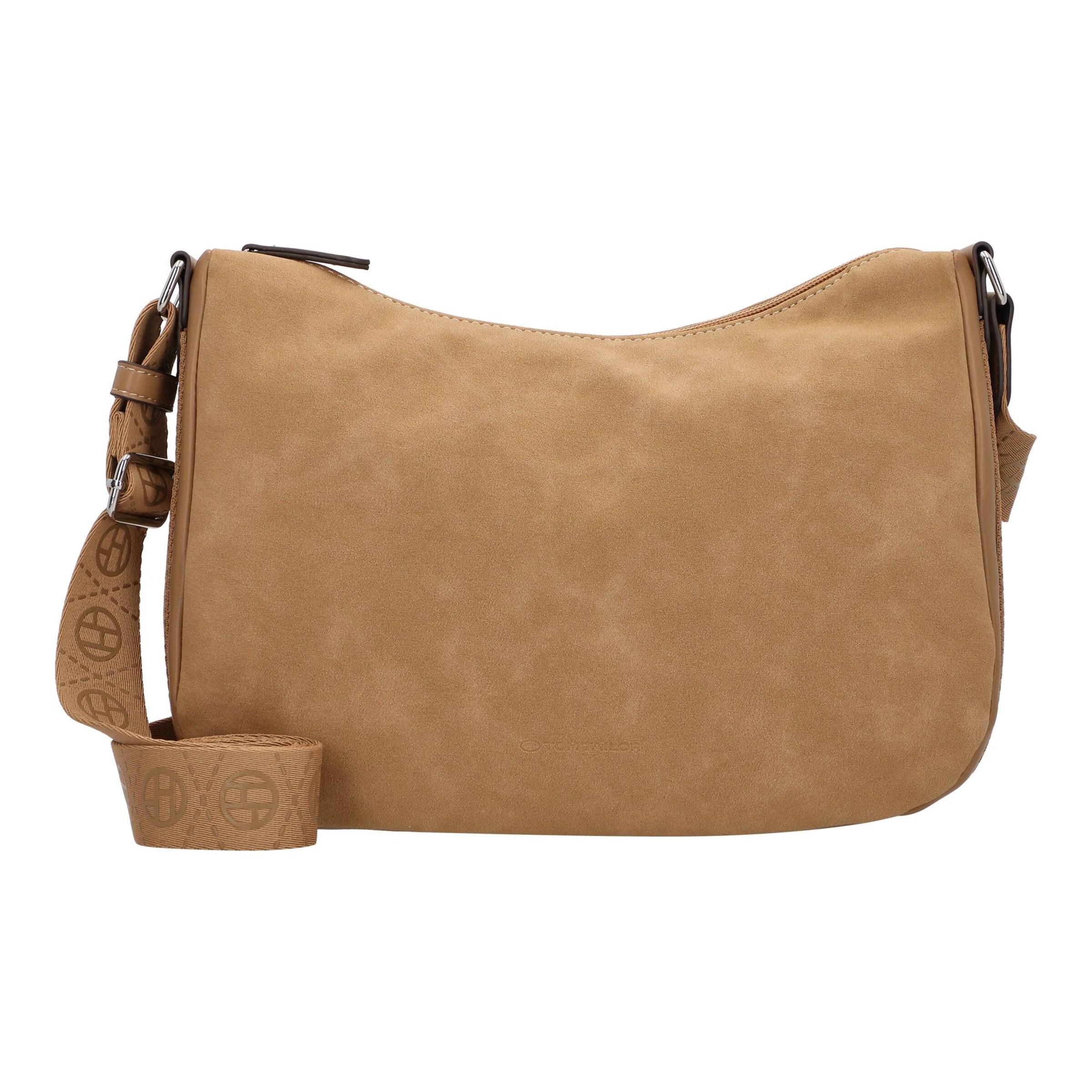 Sac à bandoulière 'Yara' TOM TAILOR en marron : devant