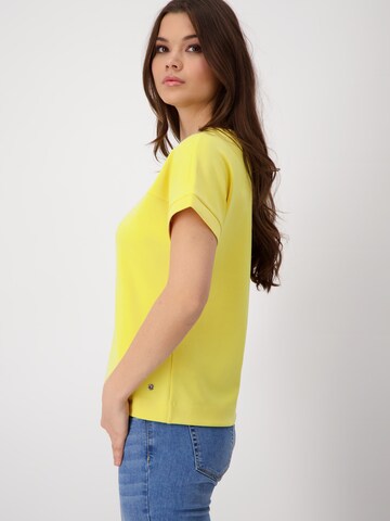 monari - Camisa em amarelo