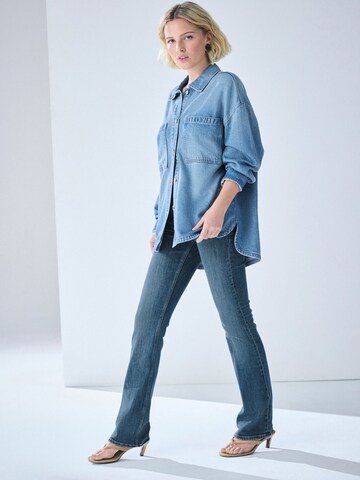 Next Bootcut Jeans 'Authentic' in Blau