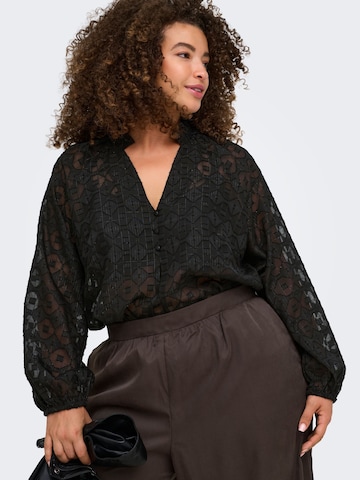 Chemisier 'CHLOEY' ONLY Carmakoma en noir