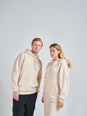 ABOUT YOU x Swalina&Linus Sweatshirt 'Tamme' in Beige: front