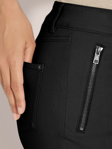 Skinny Pantalon MADELEINE en noir