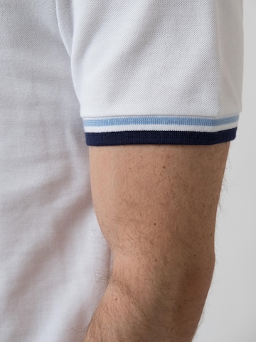 Bavarian Caps Shirt 'Edelweiß' in White