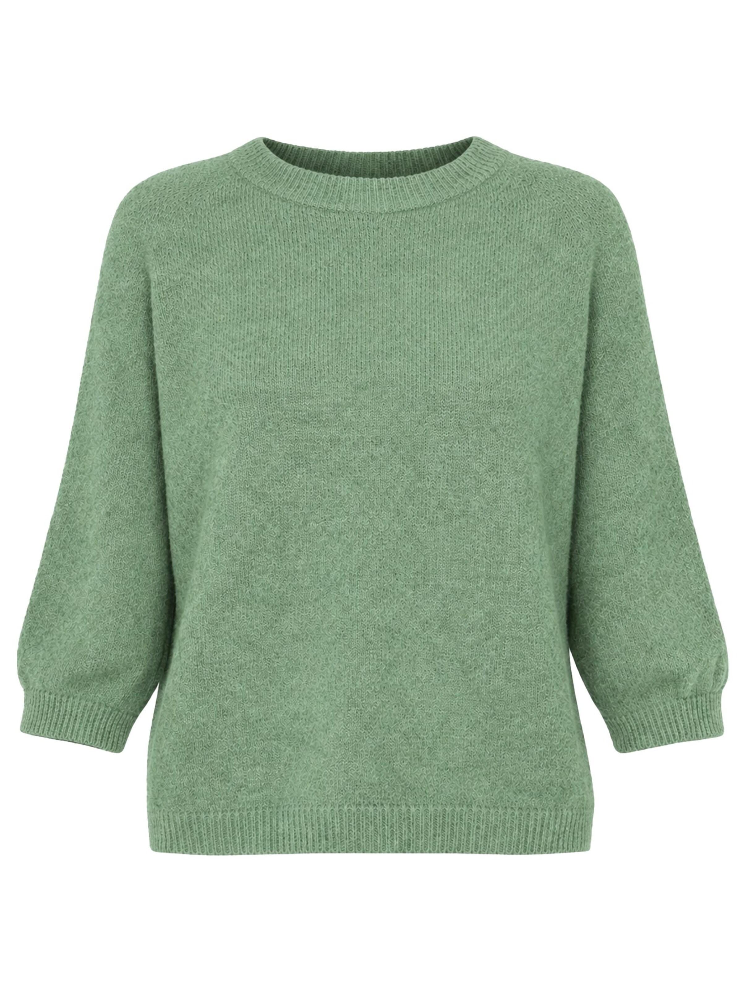 SASSYCLASSY Sweater in Green: front
