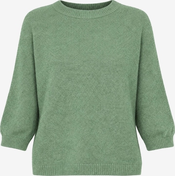 SASSYCLASSY Sweater in Green: front