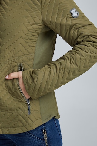 Fransa Between-Season Jacket 'FRESFIT' in Green