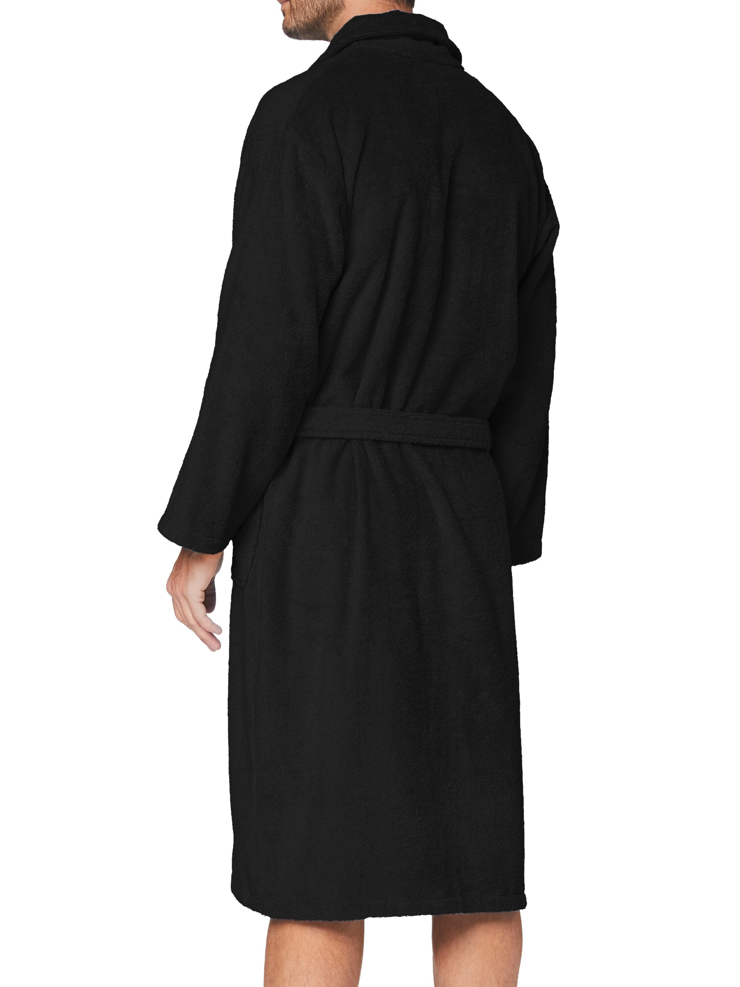 normani Badjas lang  in Zwart