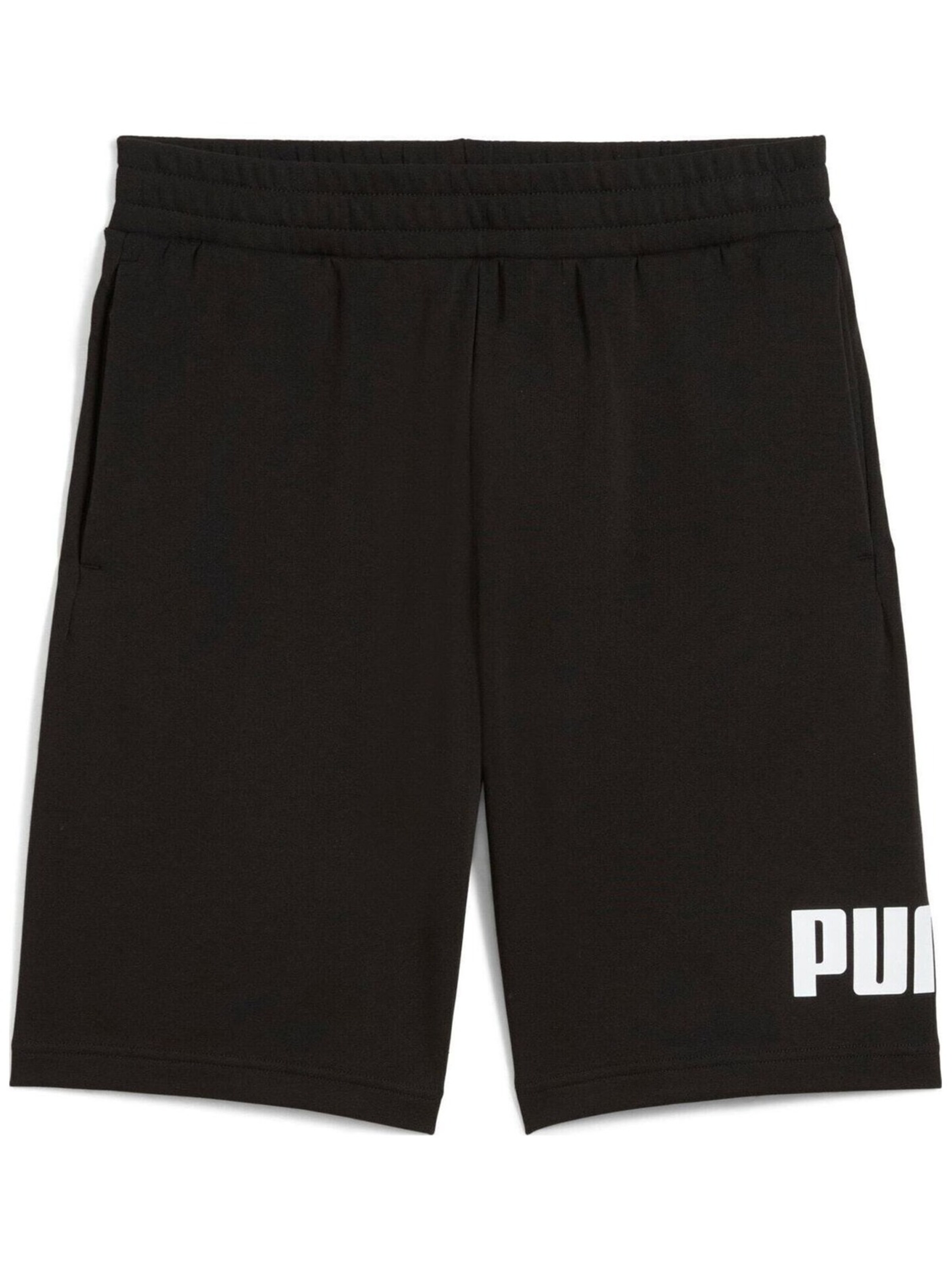 regular Pantaloni sportivi 'Ess Big No. 1' di PUMA in nero