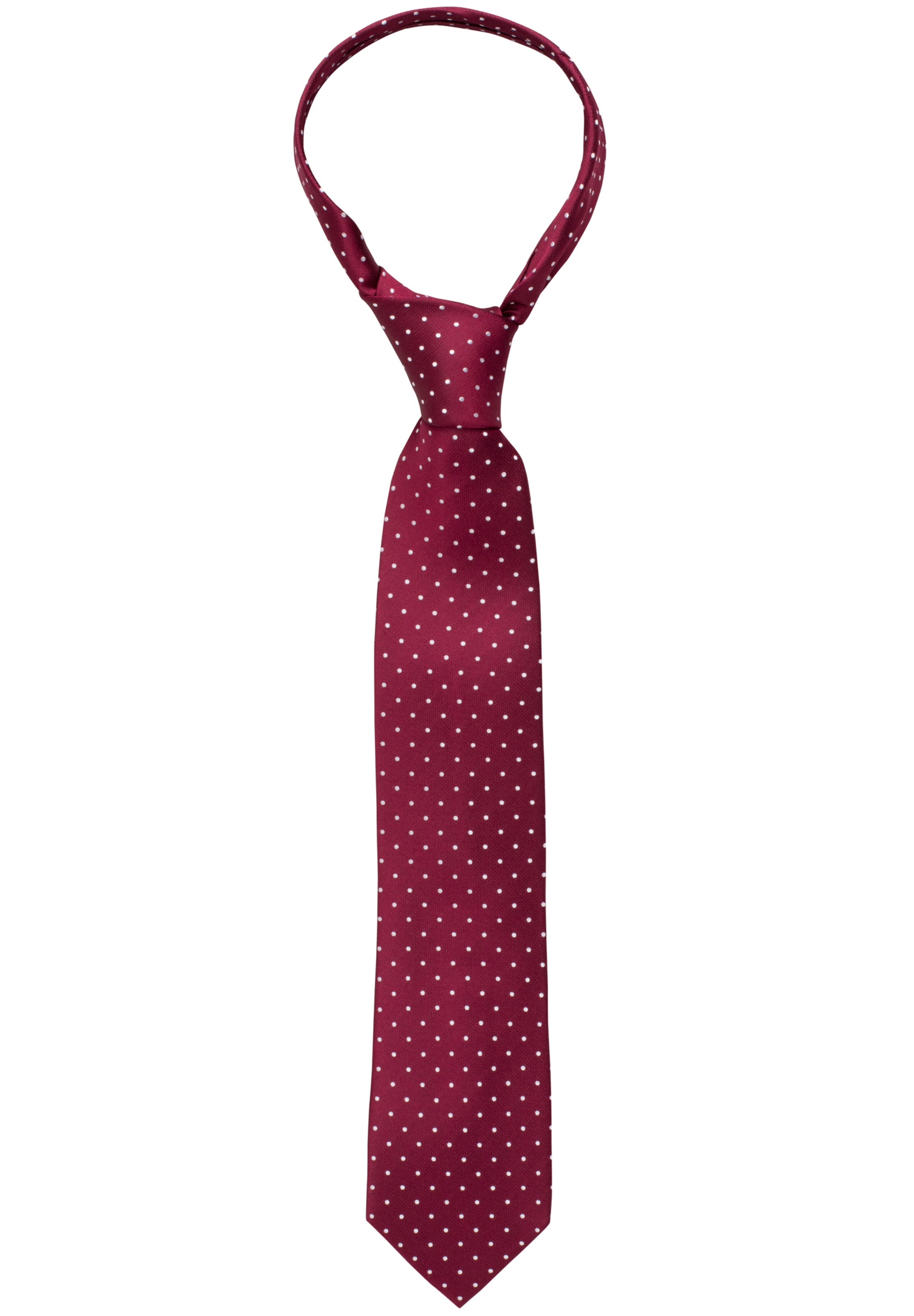 Männer Anzug - Accessoires ETERNA Krawatte in Dunkelrot - FU82601