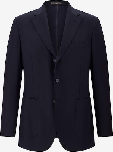 Dalykinio stiliaus švarkas iš Boggi Milano, spalva – tamsiai mėlyna, Prekių apžvalga