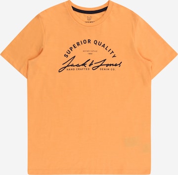 Jack & Jones Junior Póló 'ACE' - narancs: elől