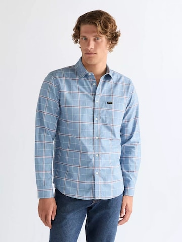 Regular fit Camicia '1 Pkt Shirt Ashley Blue 112378488' di WRANGLER in blu: frontale