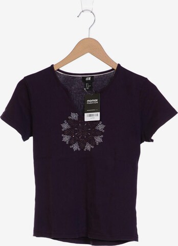 H&M Top & Shirt in S in Purple: front