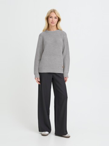 Oxmo - Pullover 'Oxedna Oneck' em cinzento