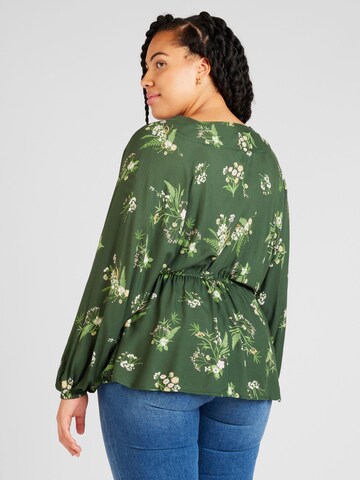 River Island Plus Blouse in Groen