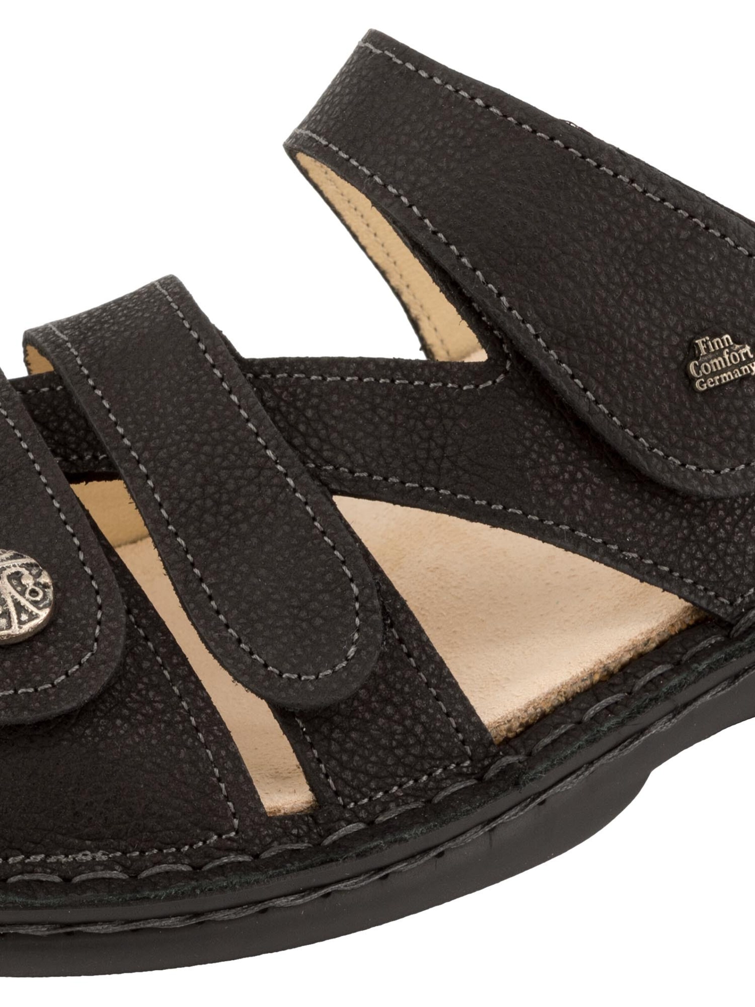 Finn Comfort Mule 'Ventura-S' in Black
