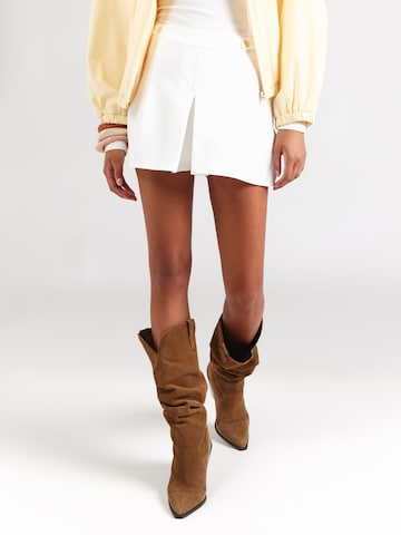 Fustă 'Jane' de la ABOUT YOU pe alb: față