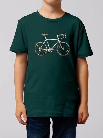 watabout.kids Shirt 'Doodle Bike' in Groen