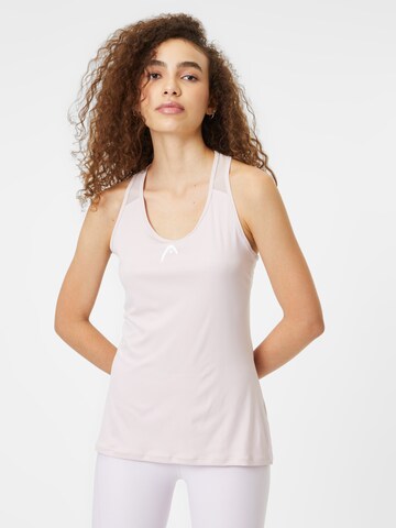 HEAD Sporttop 'SPIRIT' in Pink: predná strana