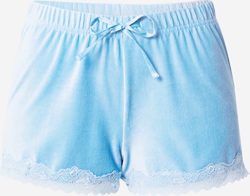 Pantaloncini da pigiama di Hunkemöller in blu: frontale