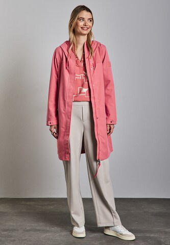 STREET ONE Between-Seasons Parka in Pink