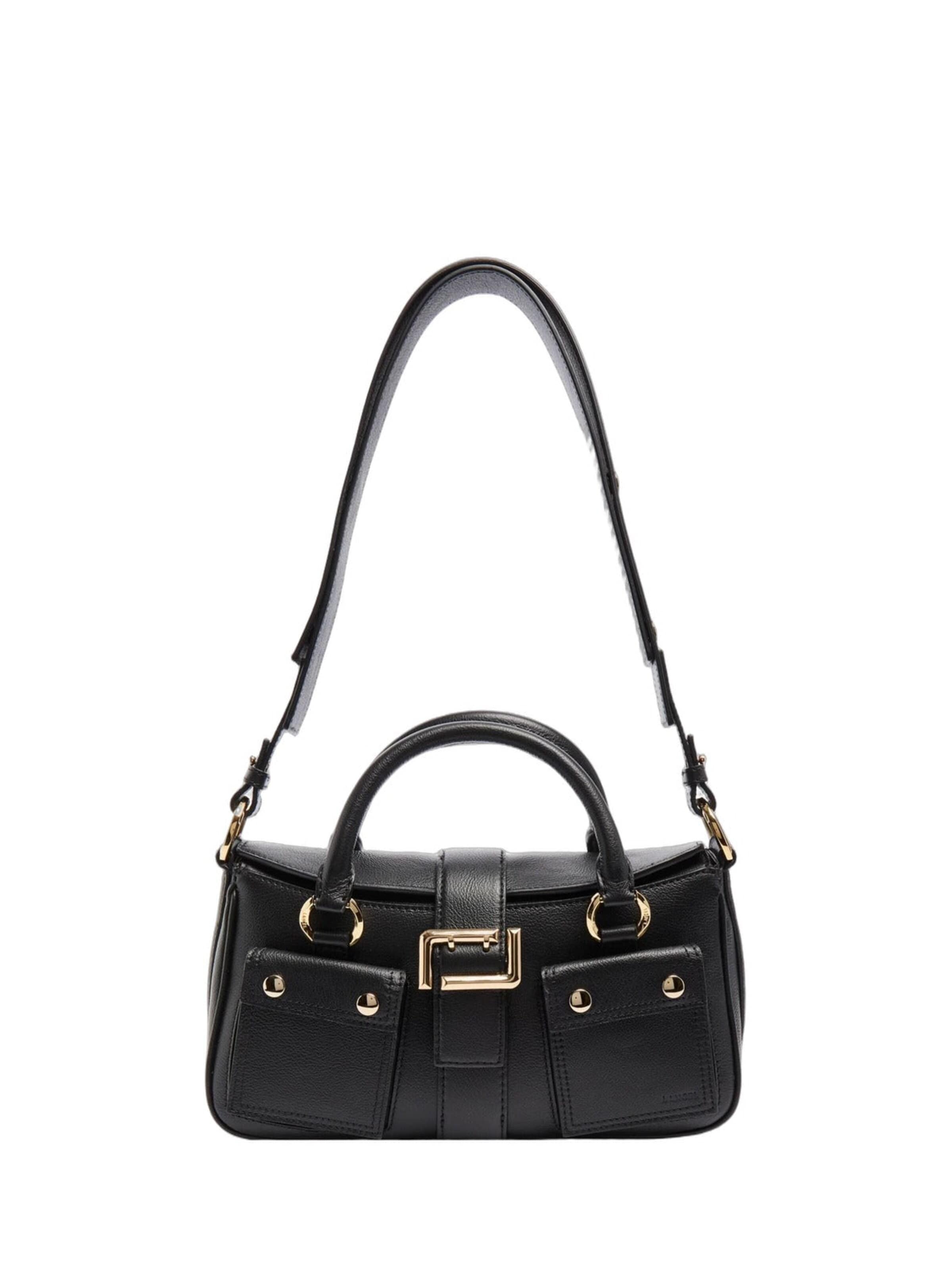 Lancel - Bolso de hombro en negro: frente