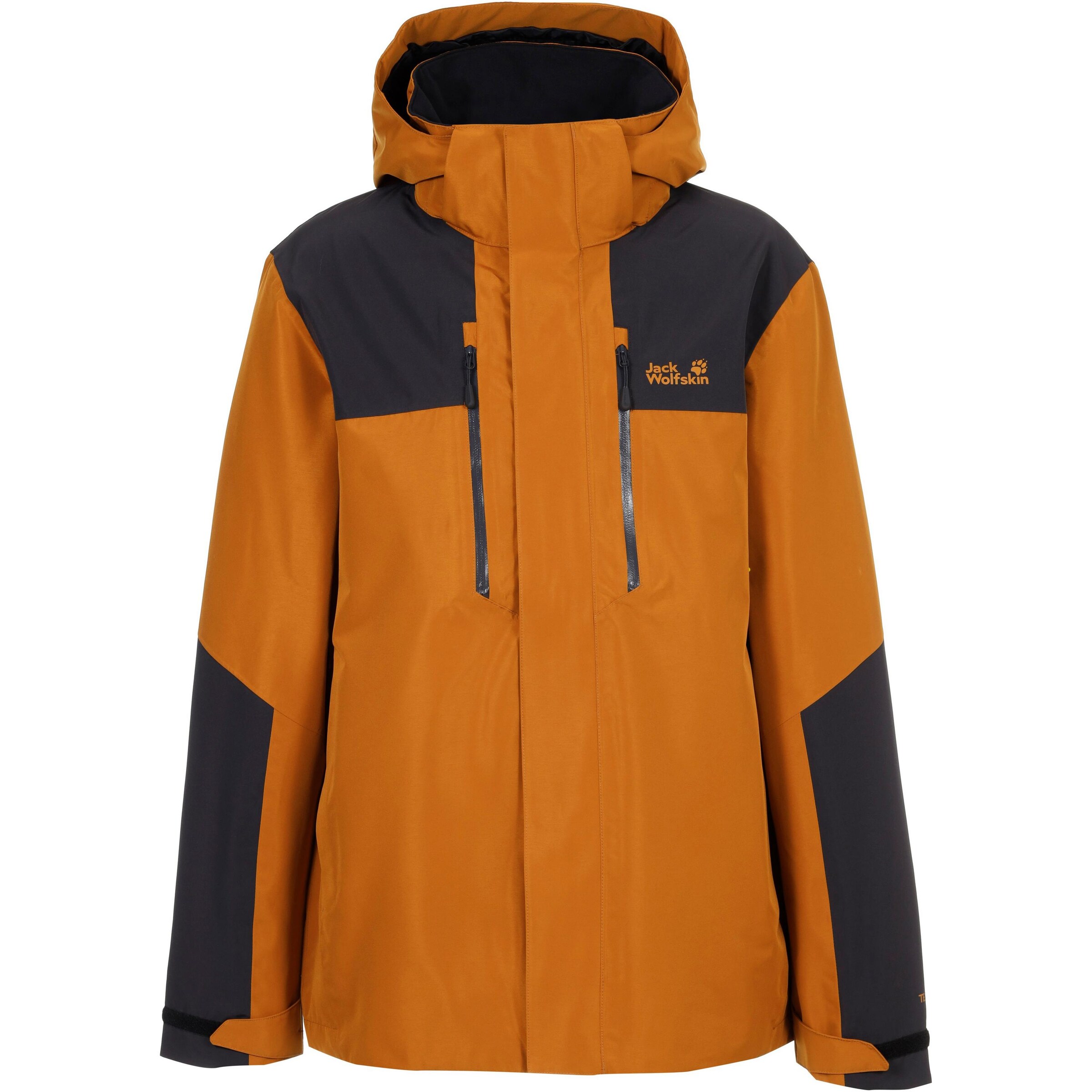JACK WOLFSKIN Outdoor jacket 'Jasper' in Orange: front