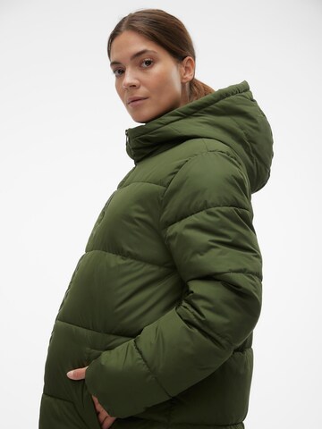 MAMALICIOUS Winter coat 'Ursa' in Green