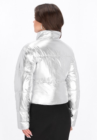 faina Between-Season Jacket in Silver