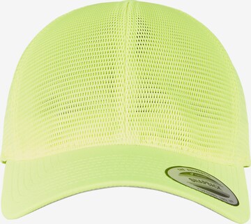 Cappello da baseball '360°' di Flexfit in giallo: frontale