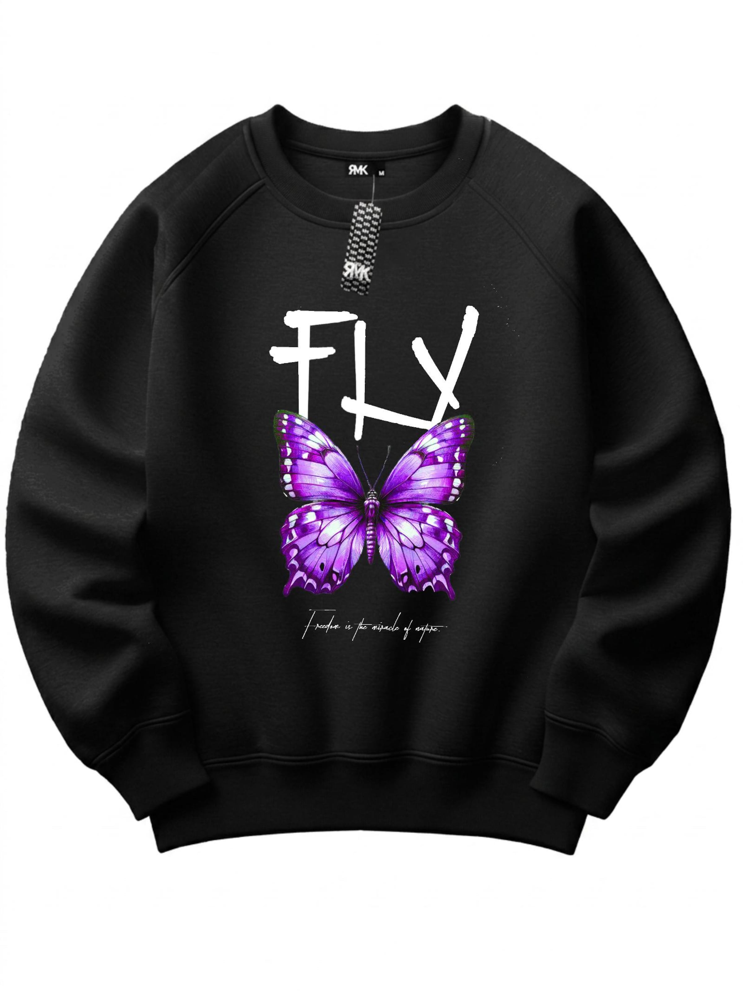 RMK Sweatshirt‌ in Schwarz: Vorderseite