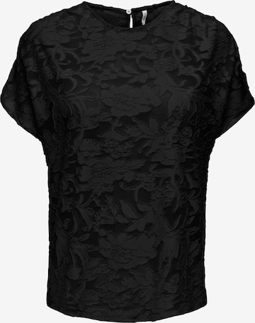 ONLY - Blusa 'Elia' em preto: frente