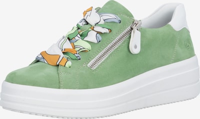 REMONTE Sneaker in hellgrün / orange / weiß, Produktansicht