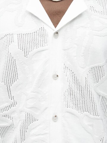 Vestes en maille 'C-Noy' BOSS en blanc