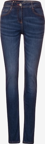 CECIL Slimfit Slim Fit Jeans in Blau: predná strana