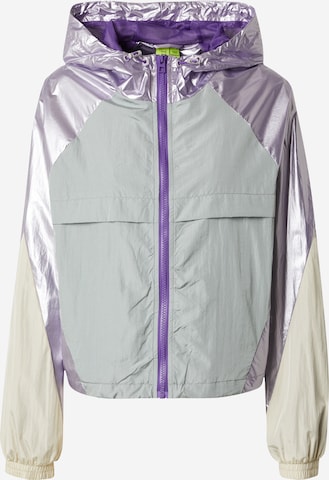 The Jogg Concept Between-Season Jacket 'FALKA' in Purple: front