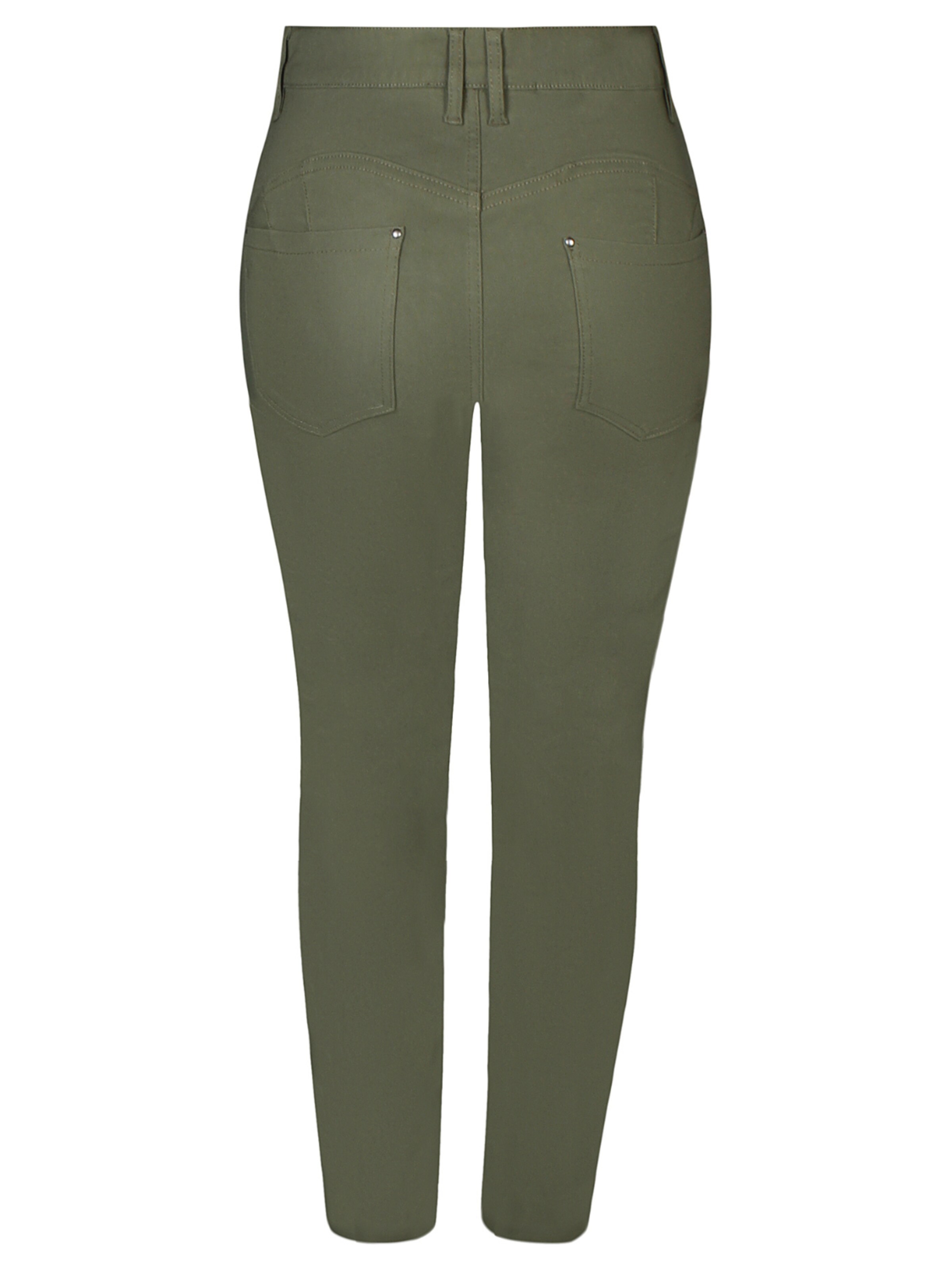 ze-ze Regular Broek 'Shape 2' in Groen