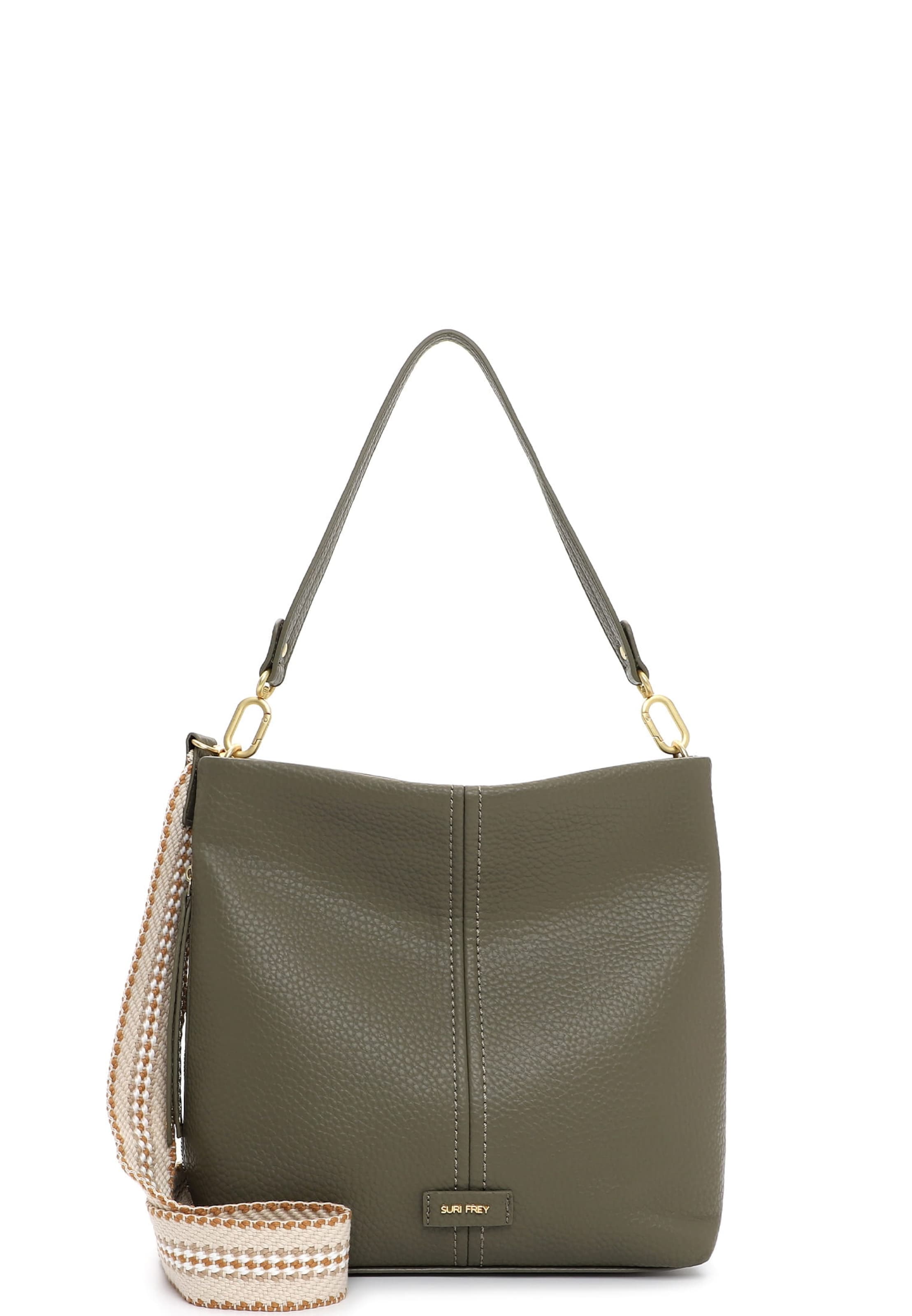 Suri Frey Skuldertaske 'Gray' i grøn: forside
