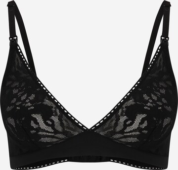 Invisible Soutien-gorge d’allaitement Calvin Klein Underwear en noir : devant