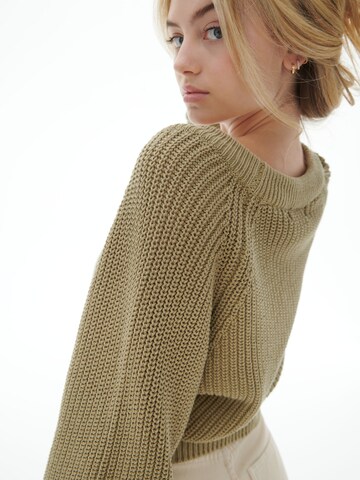 Pullover 'Kylie' di LENI KLUM x ABOUT YOU in verde