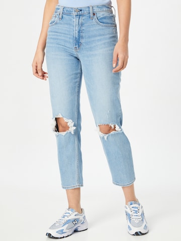 Abercrombie & Fitch Regular Jeans in Blauw: voorkant