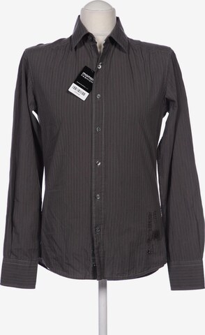 ESPRIT Button Up Shirt in S in Grey: front