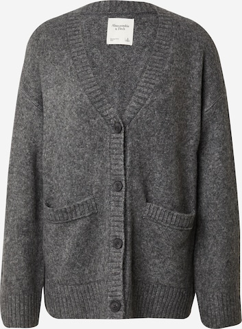 Abercrombie & Fitch Strickjacke in Grau: predná strana